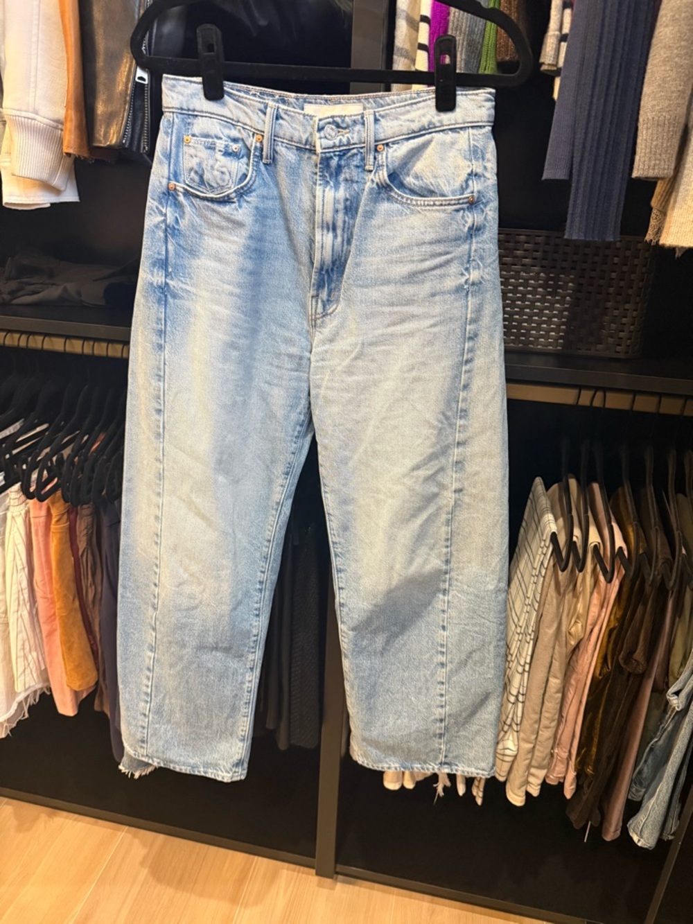 MOTHER Light Blue Relaxed Women's Jeans